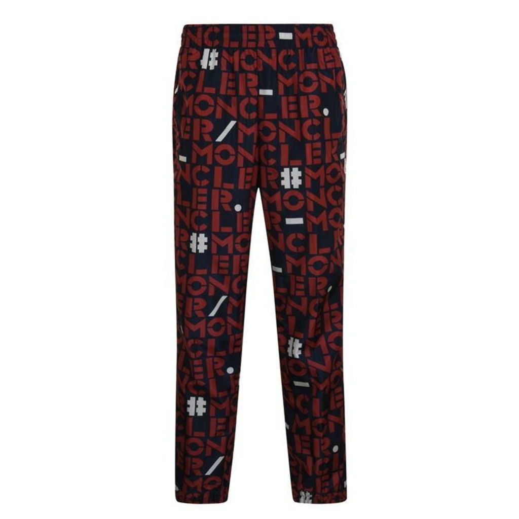 2 Moncler 1952 All Over Printed Jogging Bottoms