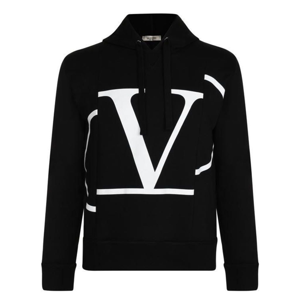 Valentino Logo Hooded Sweatshirt