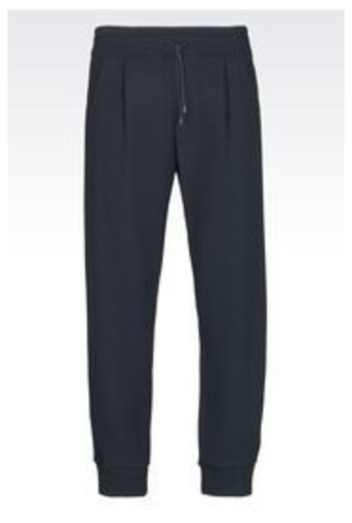 OFFICIAL STORE EMPORIO ARMANI RUNWAY KNIT TROUSERS