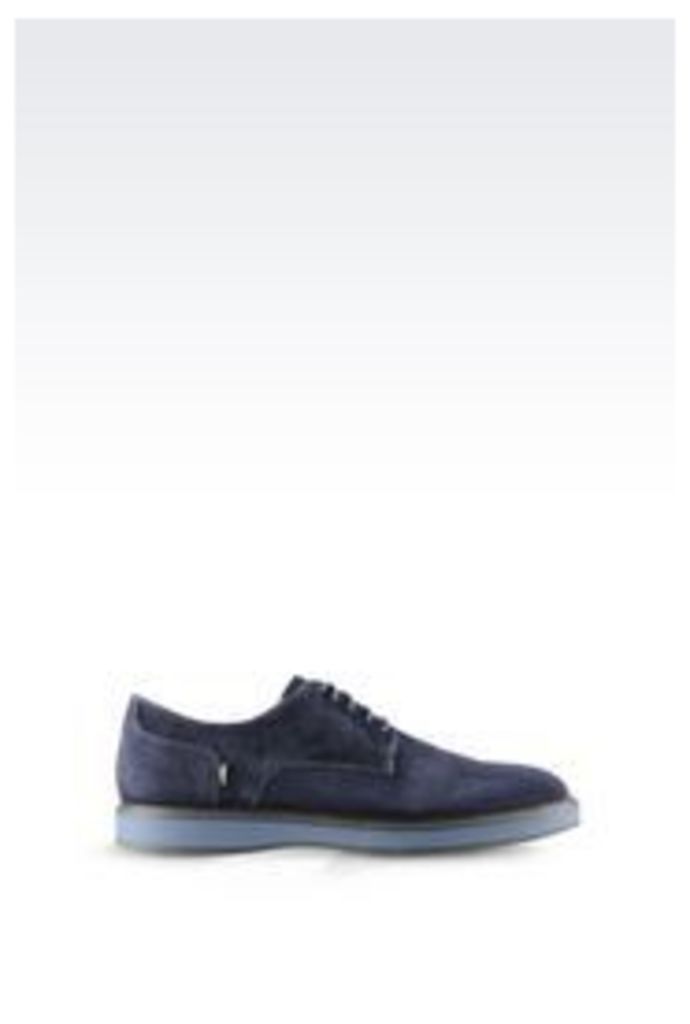 OFFICIAL STORE ARMANI JEANS SUEDE DERBY