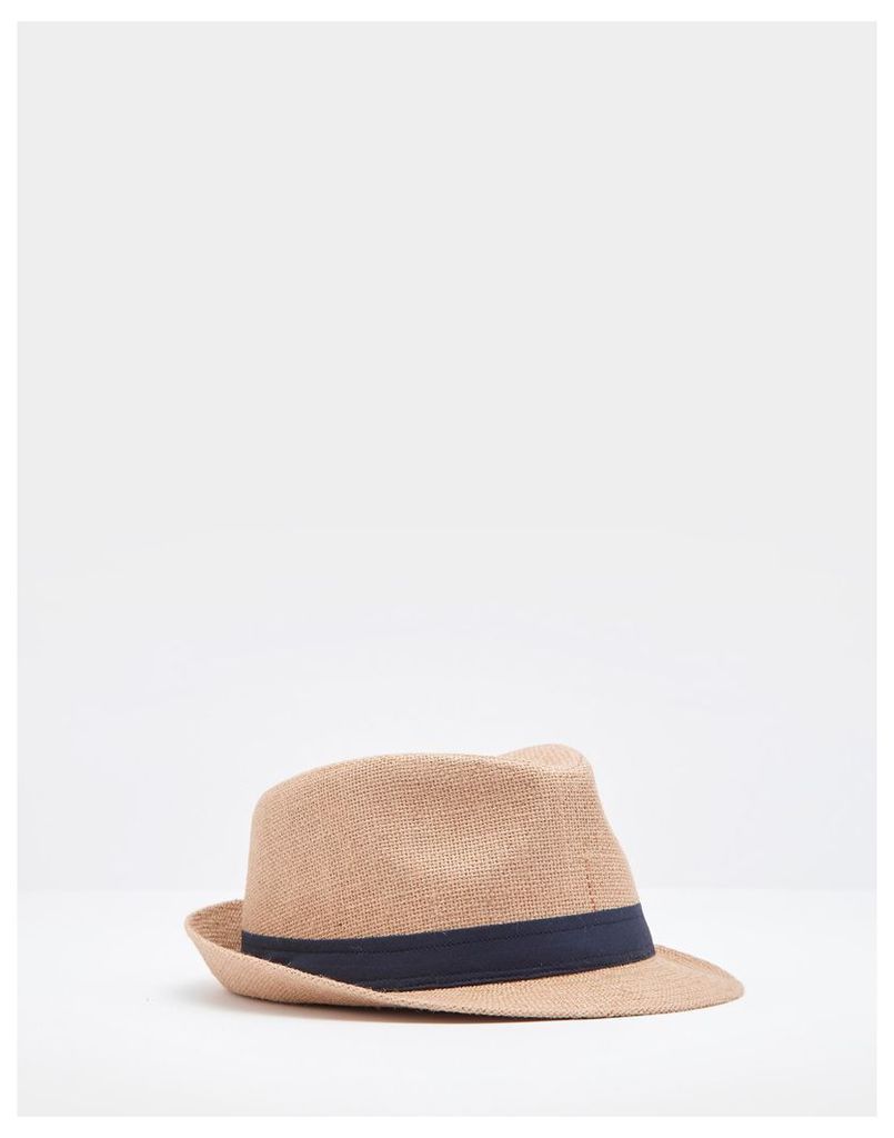 Hessian Halstow Trilby Hat  Size L/XL | Joules UK