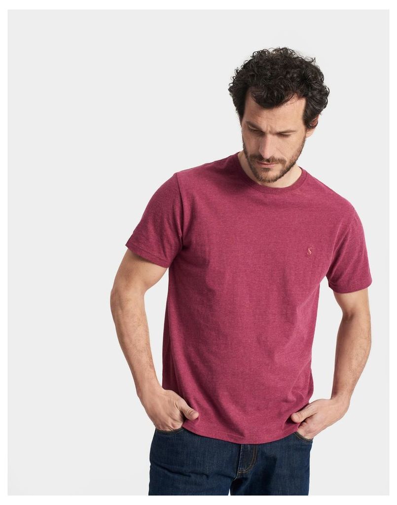 Rhubarb Marl Marltee T-Shirt  Size XL | Joules UK