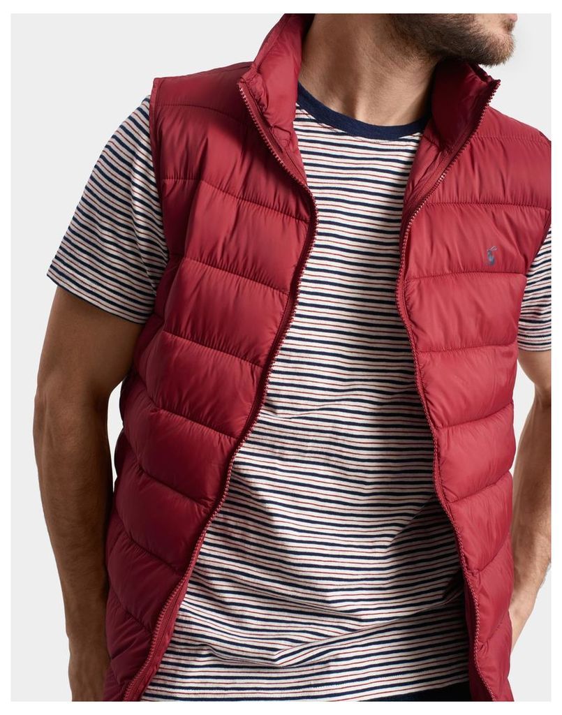 Rhubarb Go to Lightweight Gilet  Size L | Joules UK