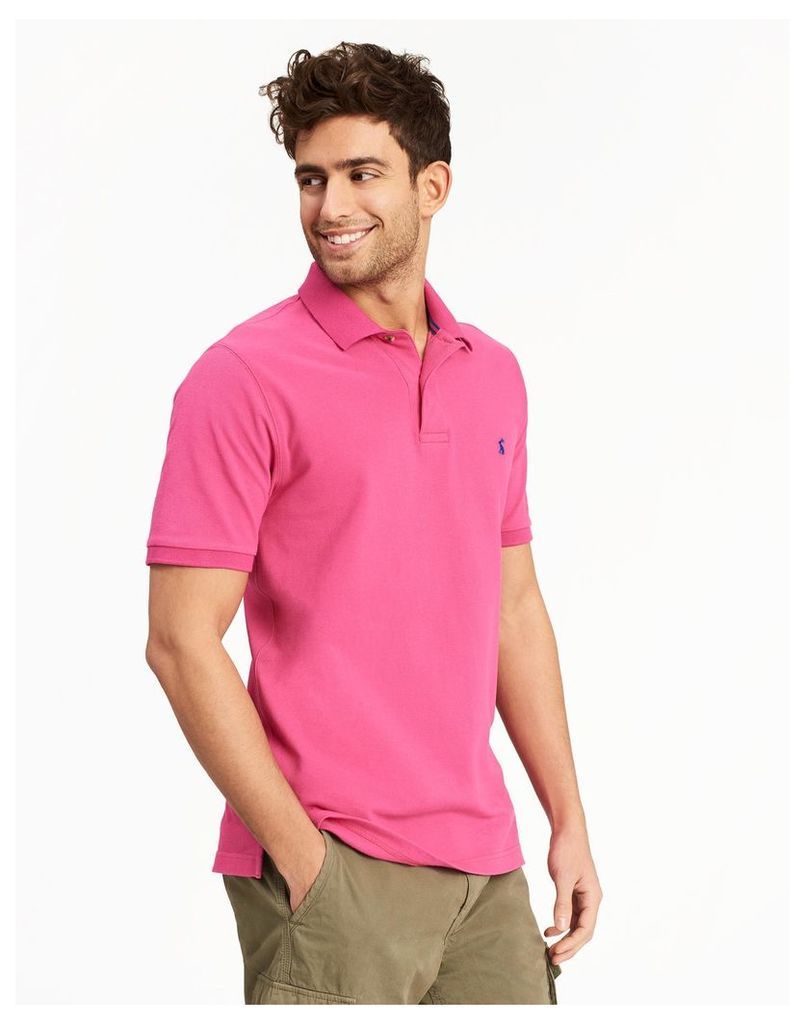 Summer Pink Woody slim Fit Polo Shirt