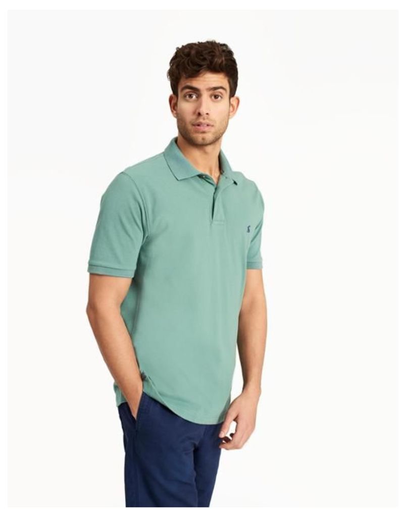 Sage Green Woody Classic Classic Fit Polo Shirt  Size Xs