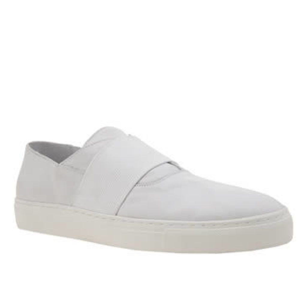 Momentum White Melbourne Slip Shoes