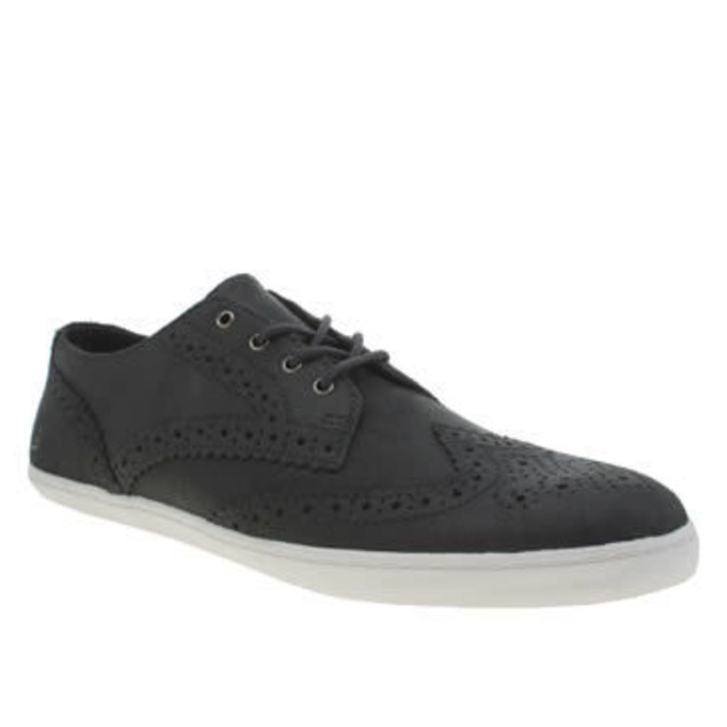 Fred Perry Navy Ealing Leather Mens Trainers