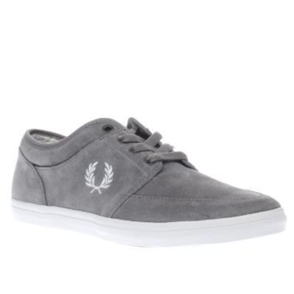 Fred Perry Grey Stratford Mens Trainers