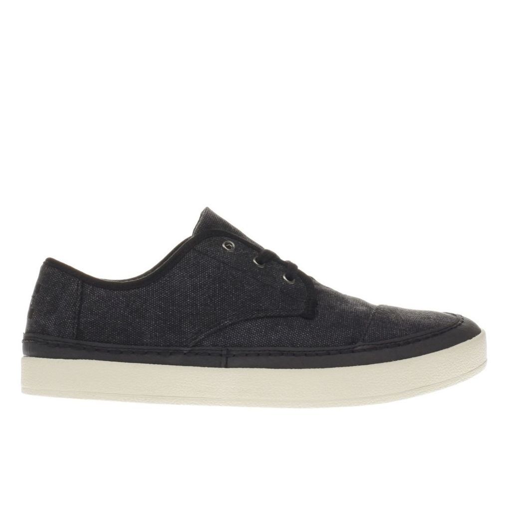 toms black paseo sneaker shoes