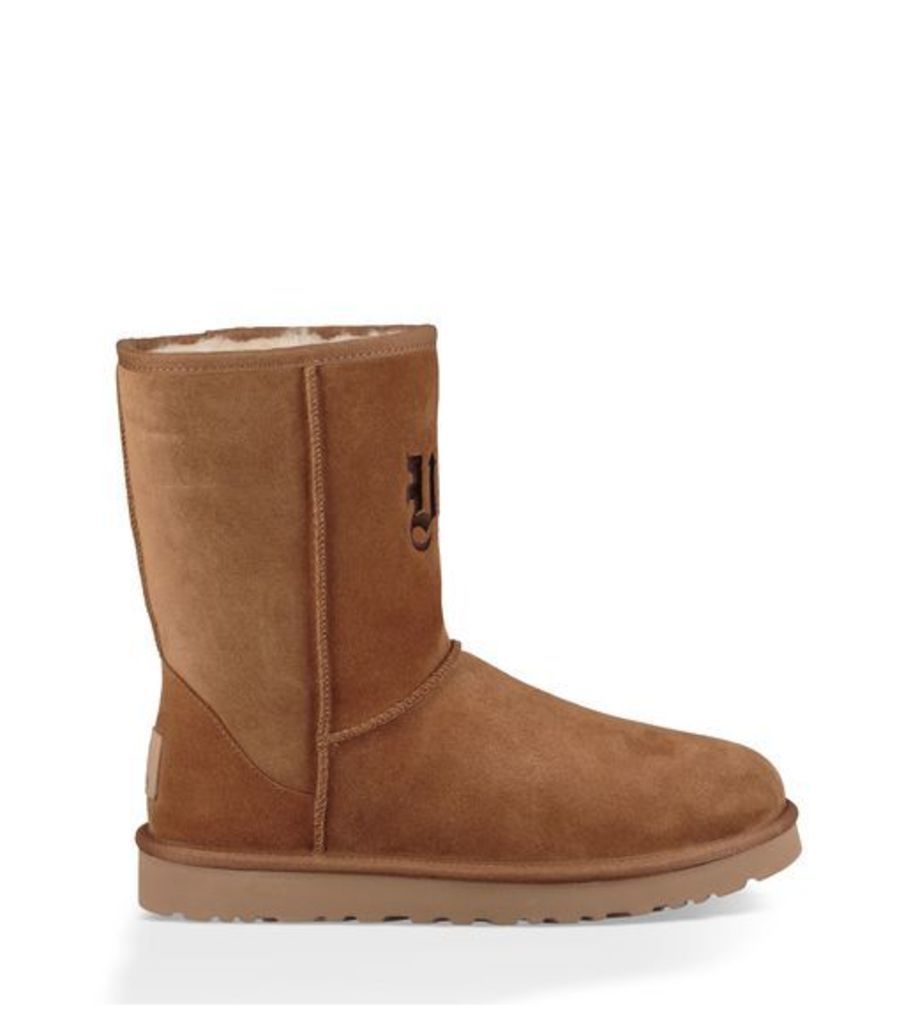 UGG Jeremy Scott Ugg Life Short Mens Boots Chestnut/Chocolate 7