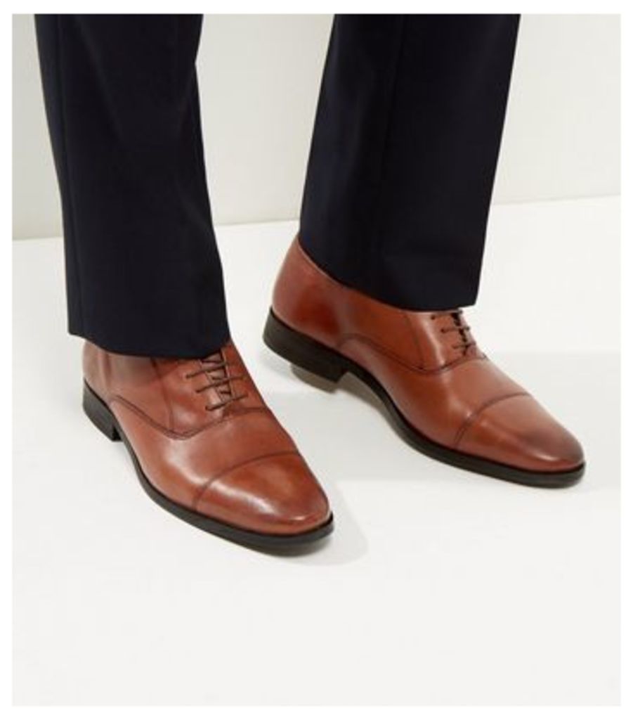 Brown Leather Lace Up Brogues