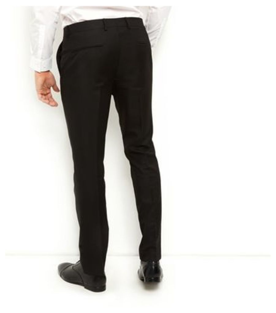 Black Slim Fit Suit Trousers New Look