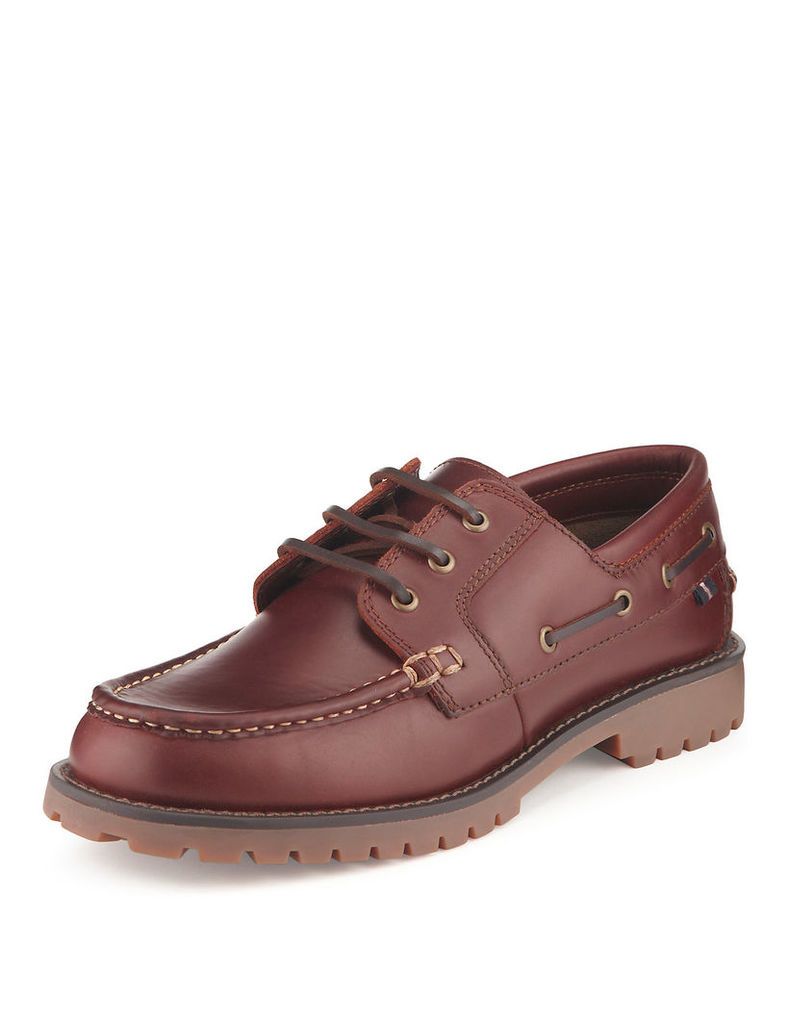 Blue Harbour Freshfeet Leather Heavyweight Boat Shoes