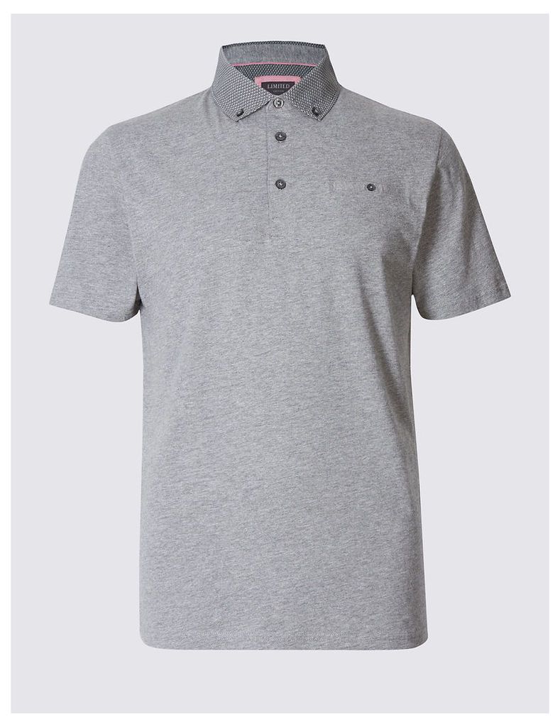 Limited Edition Slim Fit Cotton Rich Polo Shirt
