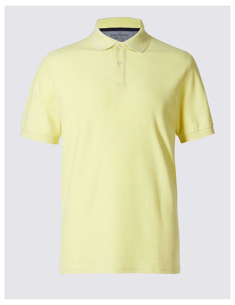 M&S Collection Pure Cotton Polo Shirt