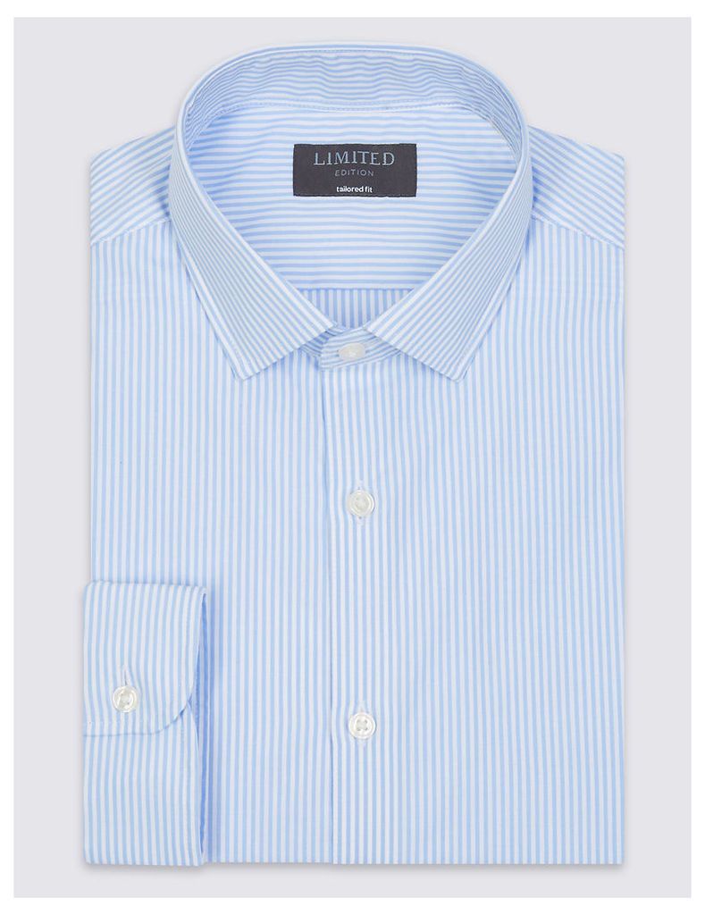 Limited Edition Pure Cotton Easy to Iron Tailored Fit Shirt