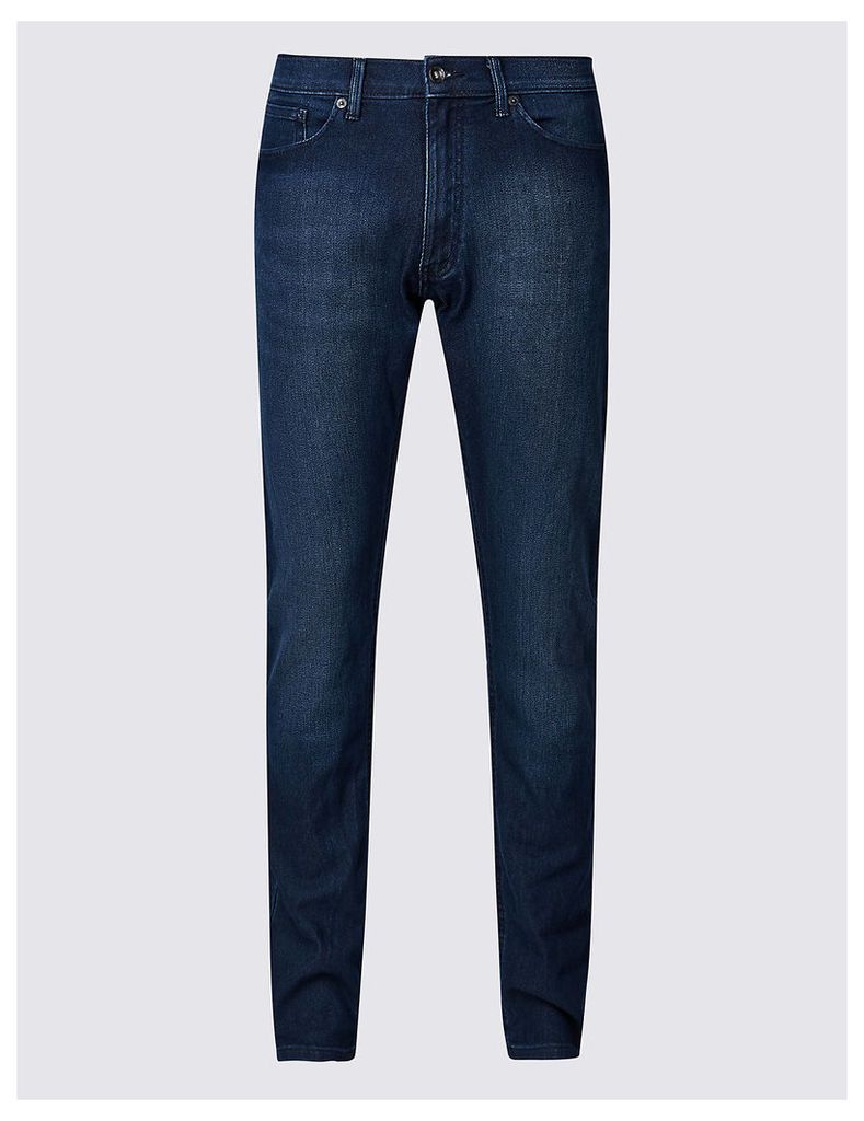M&S Collection Slim Fit Stretch Travel Jeans