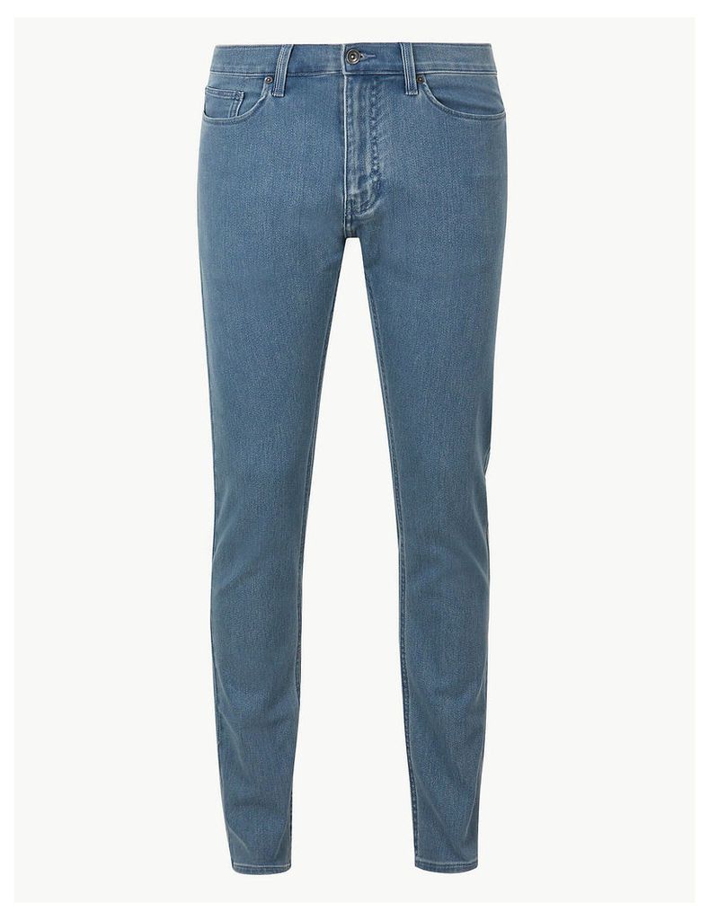 M&S Collection Slim Fit Stretch Travel Jeans