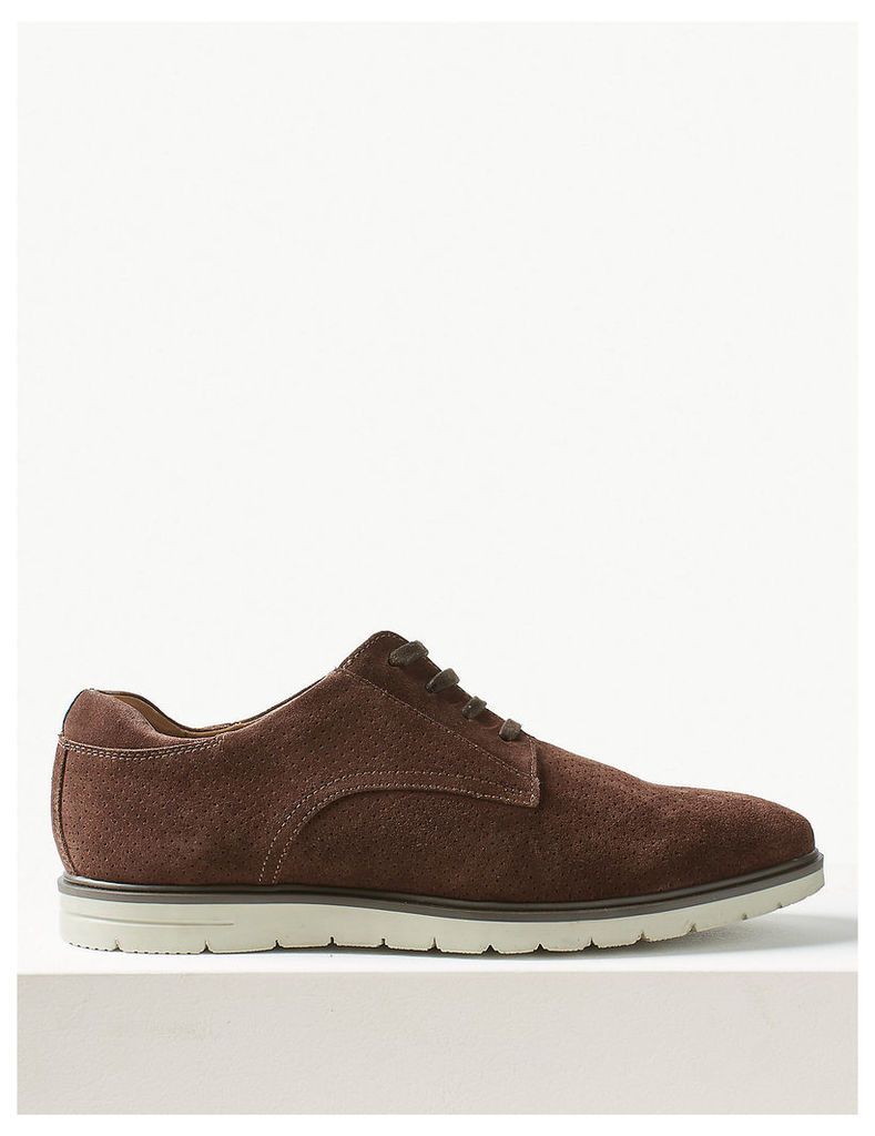 M&S Collection Suede Lace-up Derby Shoes