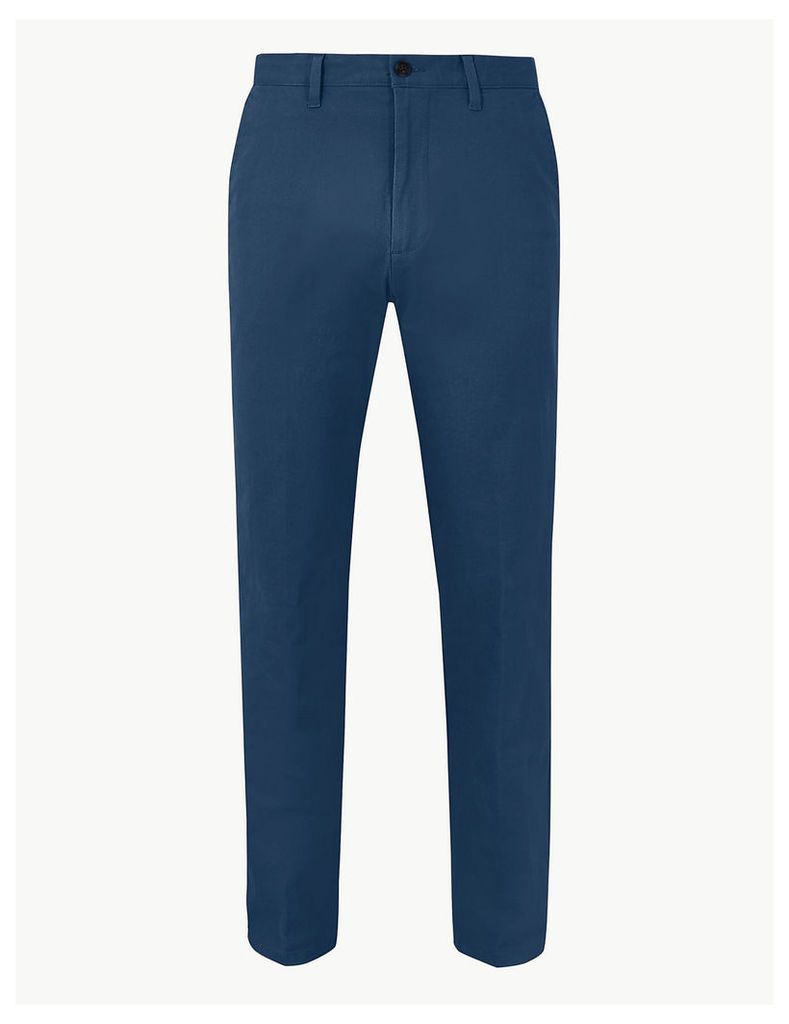 M&S Collection Cotton Rich Chinos with Stretch