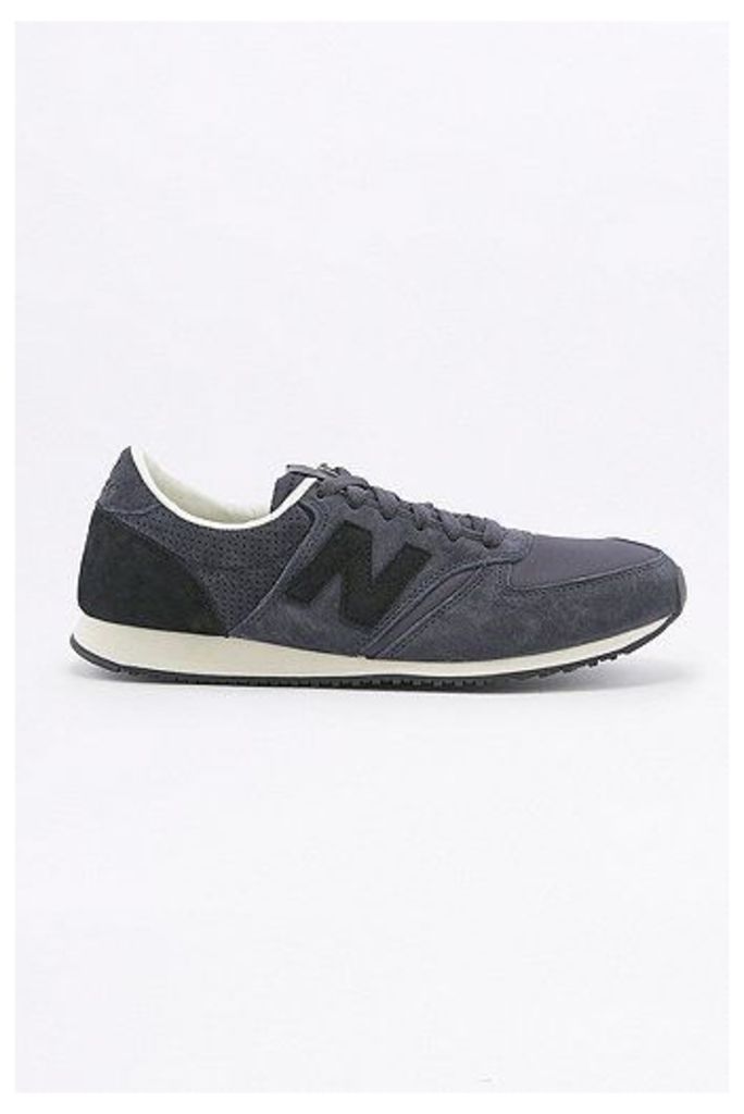 New Balance 420 Ripstop Navy and Black Trainers, Navy