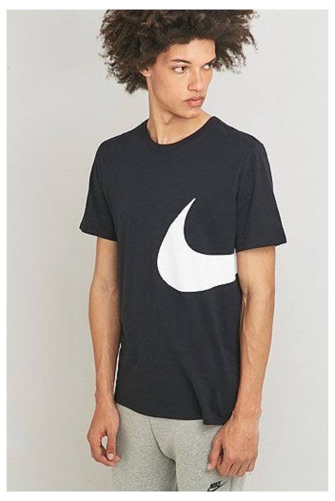 Nike Oversize Swoosh Black T-shirt, Black