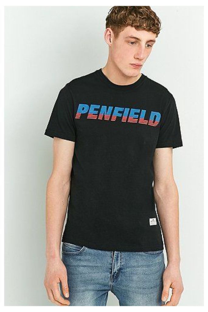 Penfield Montoya Motion Black Short-Sleeve T-shirt, BLACK