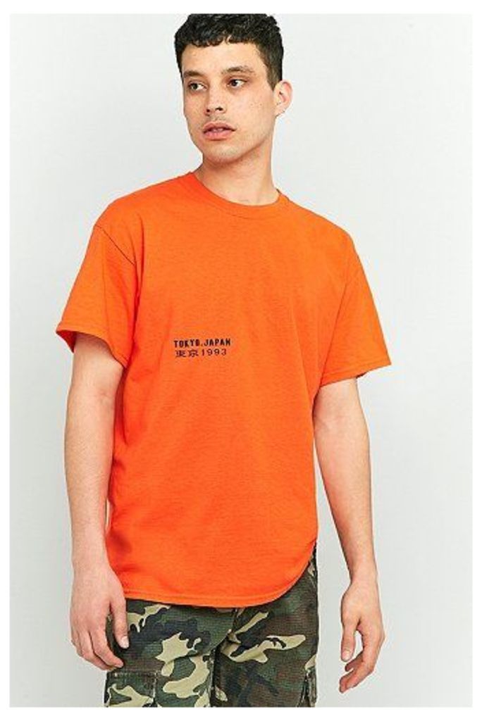 UO Tokyo Japan Orange T-shirt, ORANGE