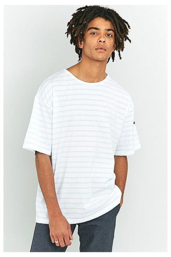 Armor Lux Classic Mint and White Striped T-shirt, MINT