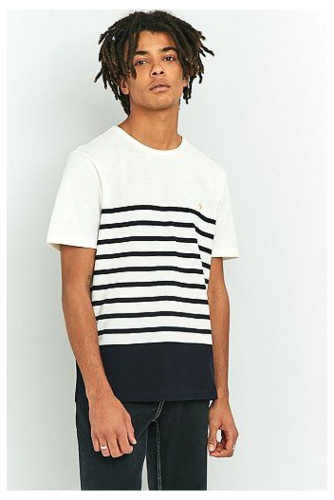 Farah Hampstead Stripe T-shirt, Navy