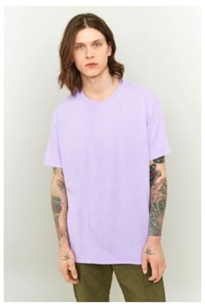 UO Overdyed Lilac T-shirt, Lilac