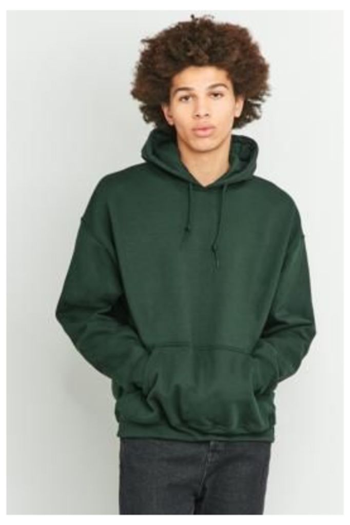 UO Forest Green Oversized Hoodie, Green