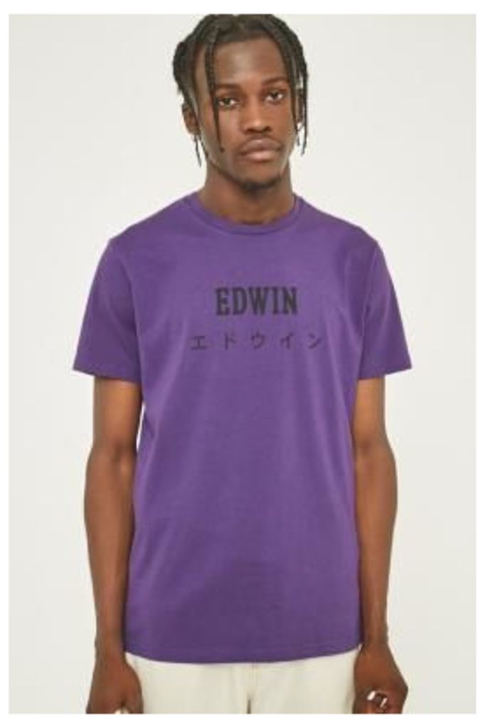 Edwin Japan Purple T-shirt, Lilac
