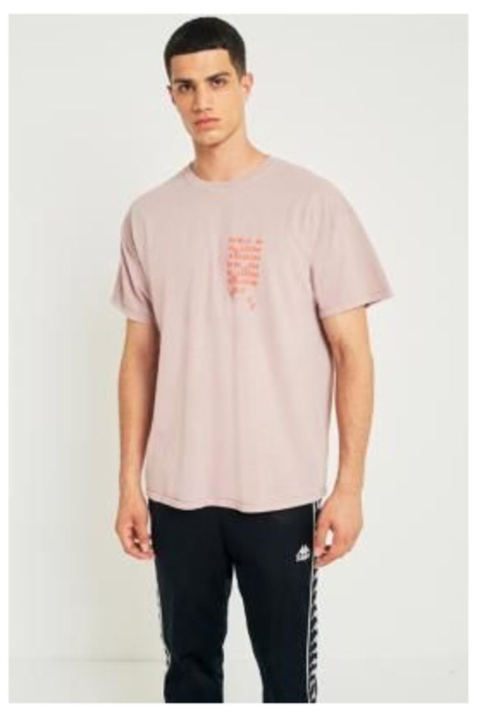 UO In Bloom Pink Overdye T-shirt, Pink