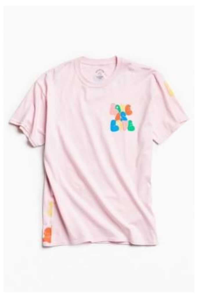 UO Community Cares + GLSEN Pride Love T-shirt, Pink