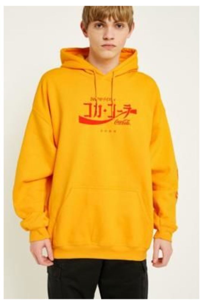 UO Gold Coca-Cola Hoodie, Yellow