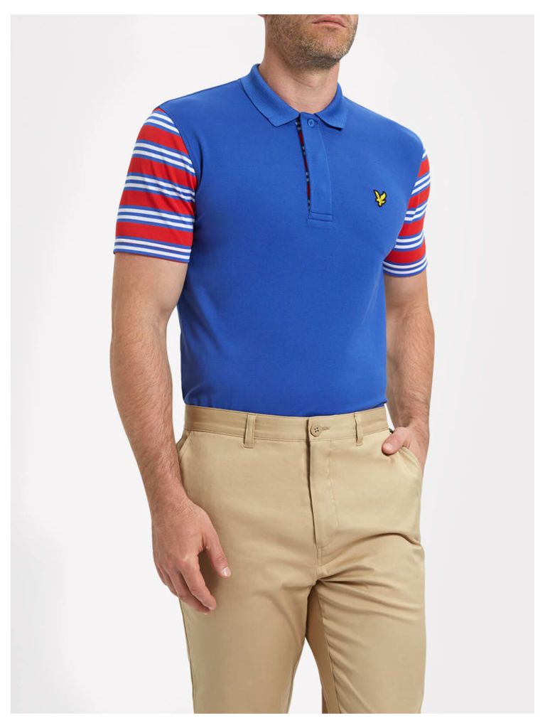 Lyle & Scott Dufftown Golf Stripe Detail Polo Shirt