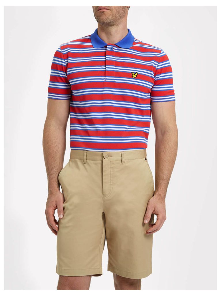 Lyle & Scott Dunbar Golf Stripe Polo Shirt