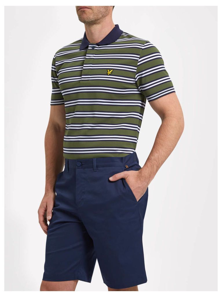 Lyle & Scott Dunbar Golf Stripe Polo Shirt
