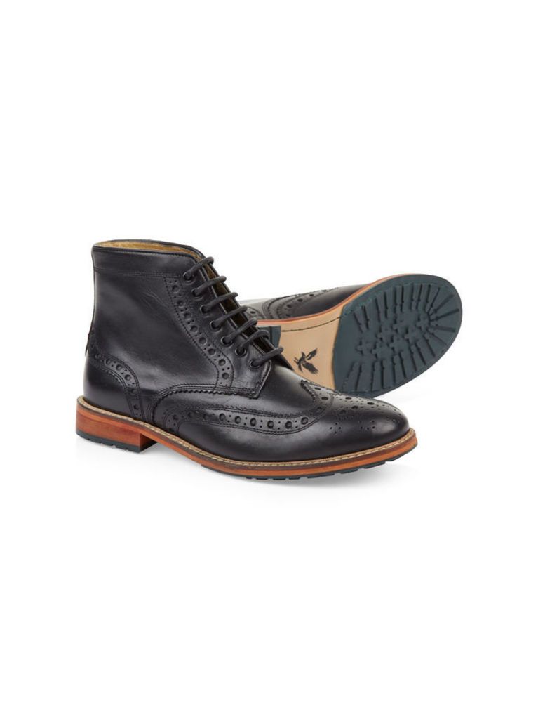 Lyle & Scott Deveron Leather Brogue Boots