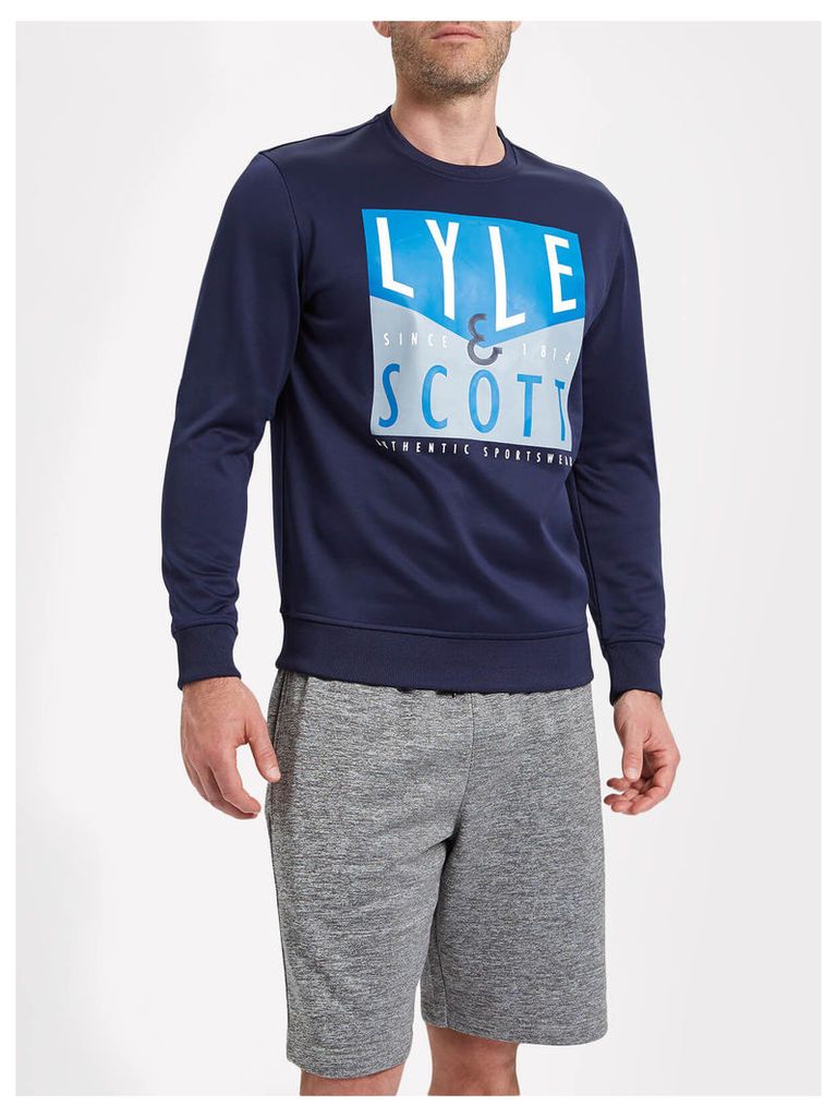 Lyle & Scott Edwards Fitness Graphic Sweatshirt