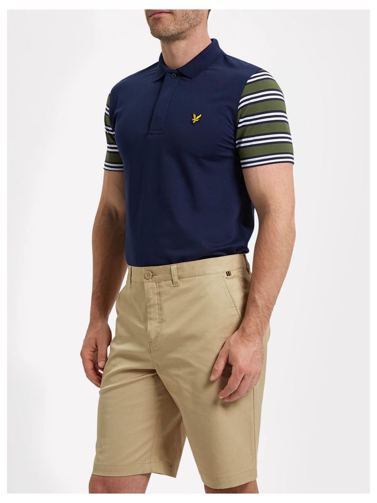 Lyle & Scott Dufftown Golf Stripe Detail Polo Shirt
