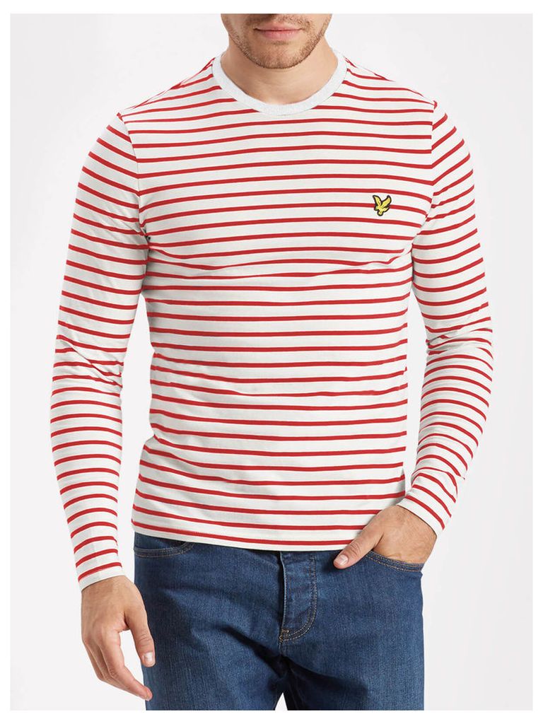 Lyle & Scott Long Sleeve Breton Stripe T-shirt