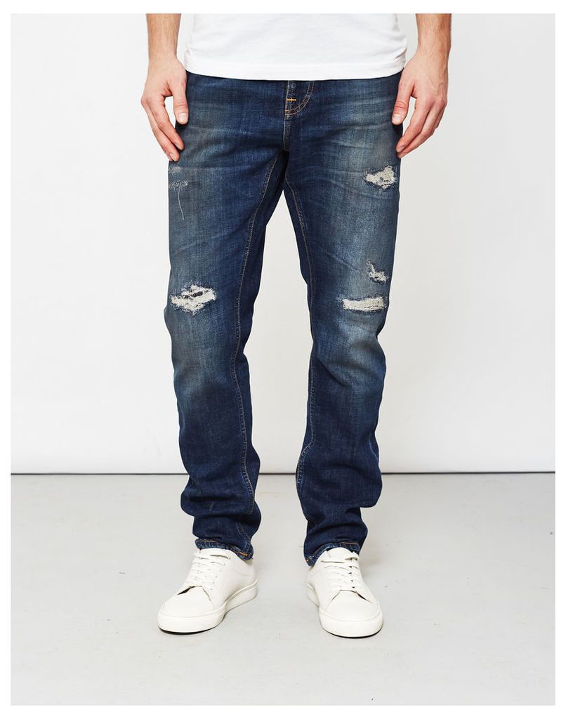 Nudie Jeans Co Brute Knut Blue Reed Jeans