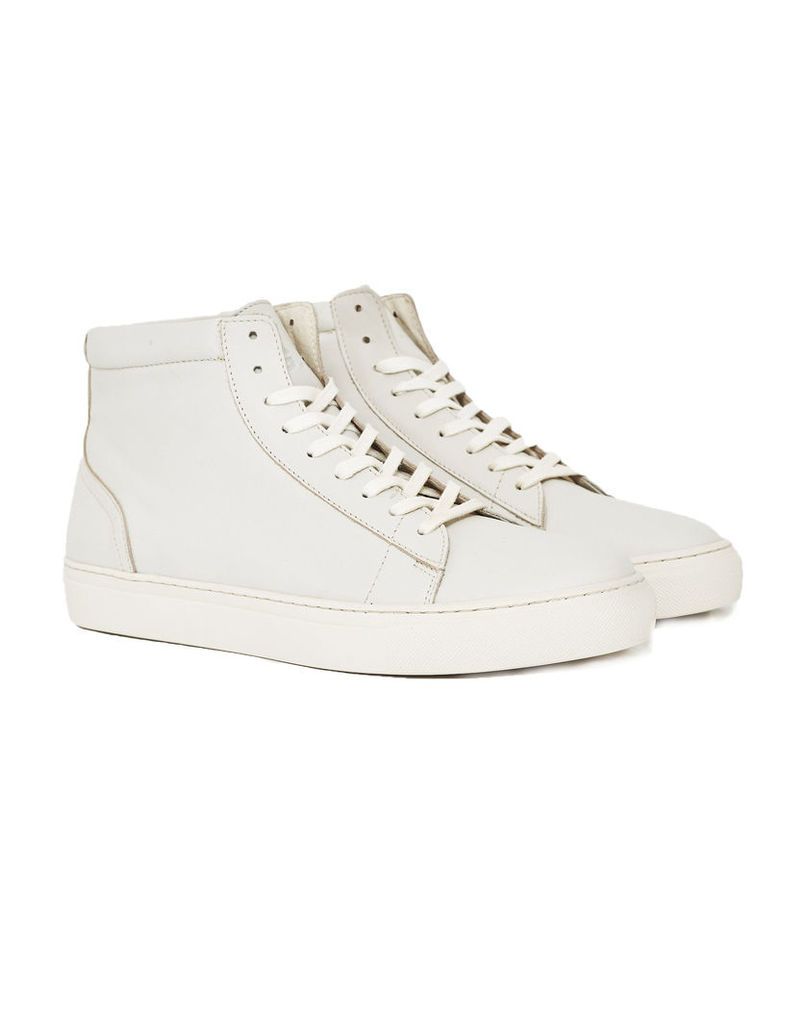 Garment Project Leather Legend Trainer Off White