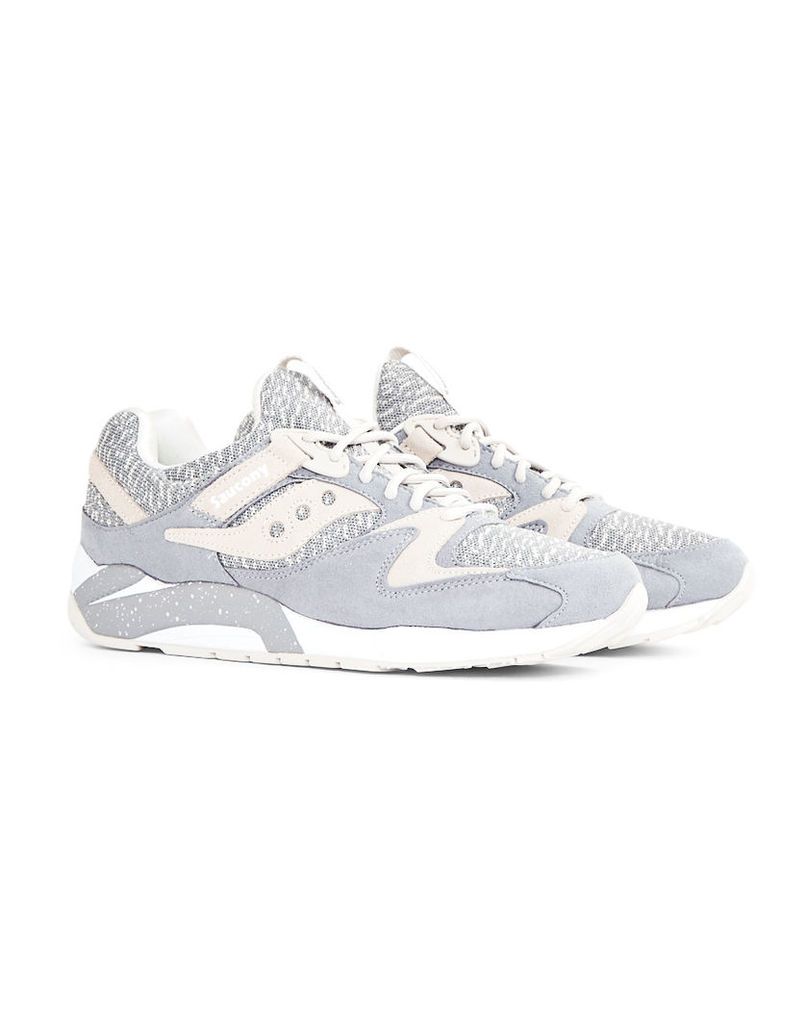 Saucony Grid 9000 Knit Trainers Grey