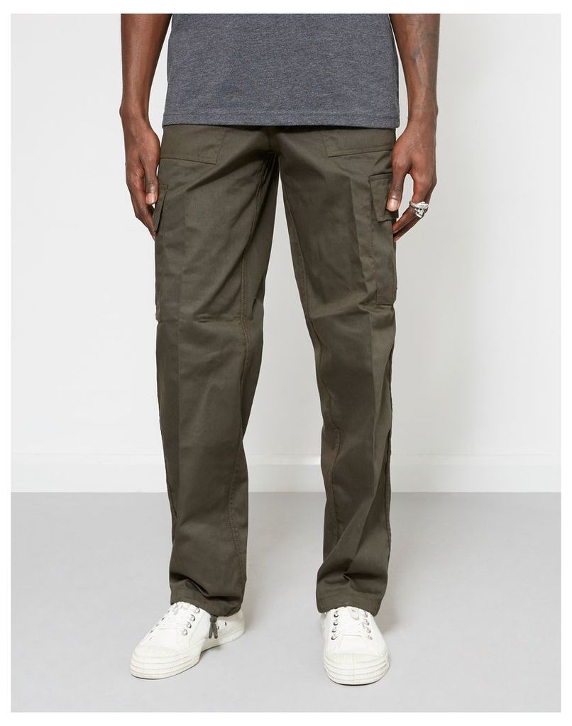 The Idle Man Green Cargo Trouser