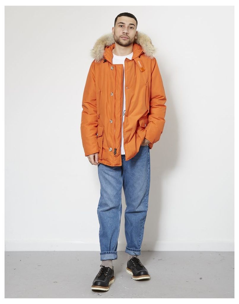 Woolrich Arctic Anorak Orange