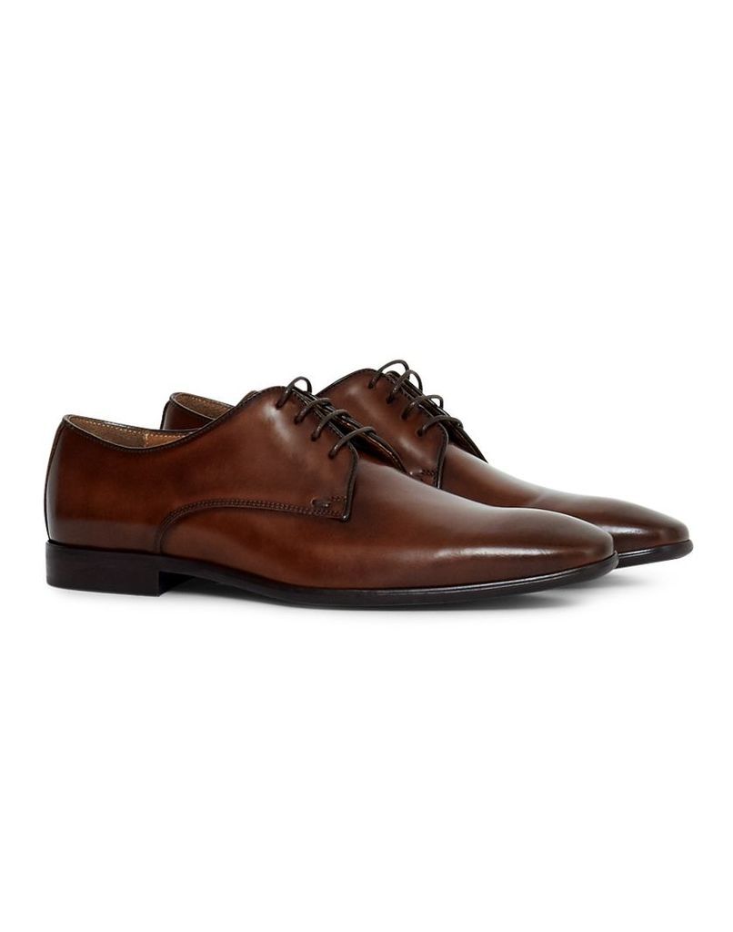 The Idle Man Leather Smart Shoe Tan