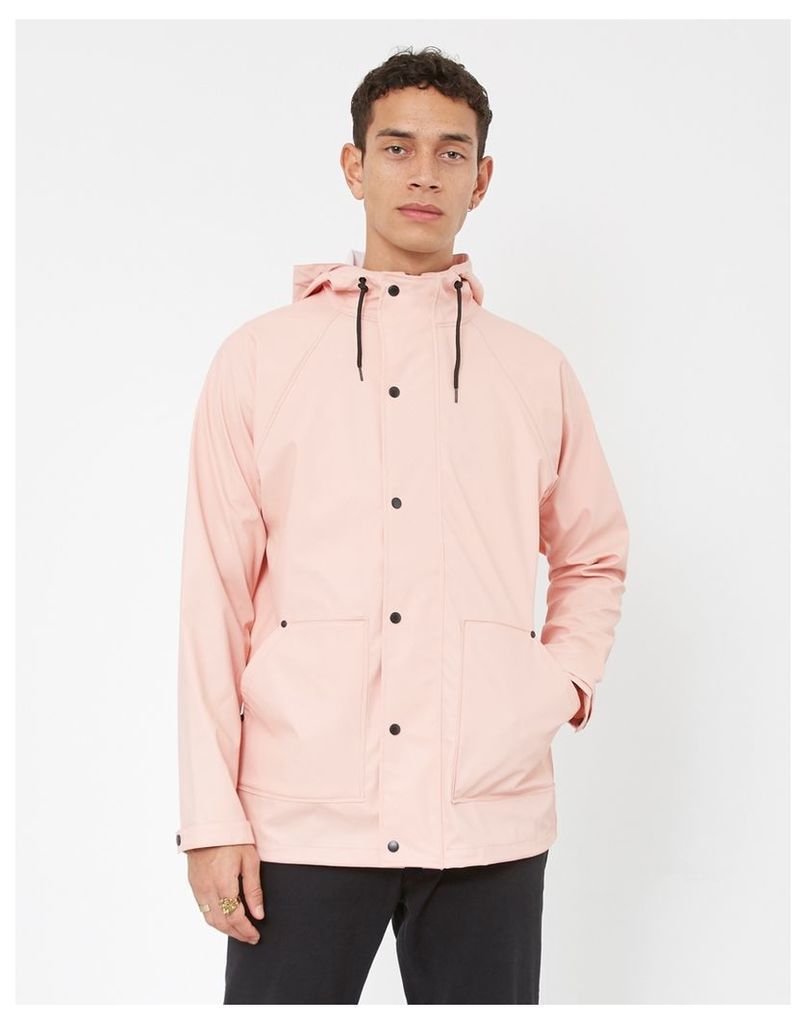 The Idle Man Lightweight Raincoat Pink